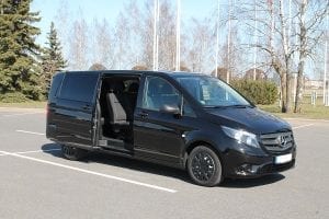 Mercedes Vito rental with driver