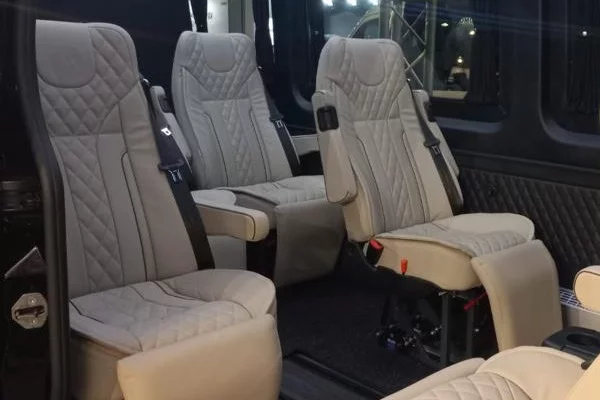 Luxury minibus for family tours