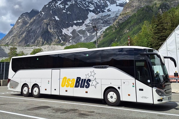 OsaBus Setra bus for rent in Europe